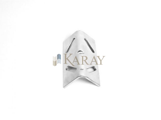 ÜÇGEN AĞIRLIK KONSOLU 6MM 32CM GALVANİZ