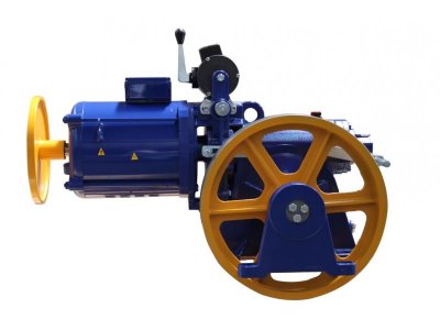 AKIŞ VOLPİ X VF2X 0,71M/S 7,5KW 1000KG 1:1 DİŞLİLİ VVVF 4 KUTUP ASANSÖR MOTORU