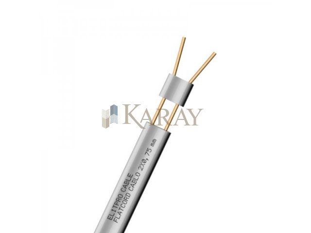 KABLO 2*0,75MM ÇİFTLİ