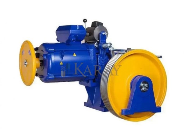 AKIŞ ZF102 1M/S 11KW 1440KG 1:1 DİŞLİLİ VVVF 4 KUTUP ASANSÖR MOTORU